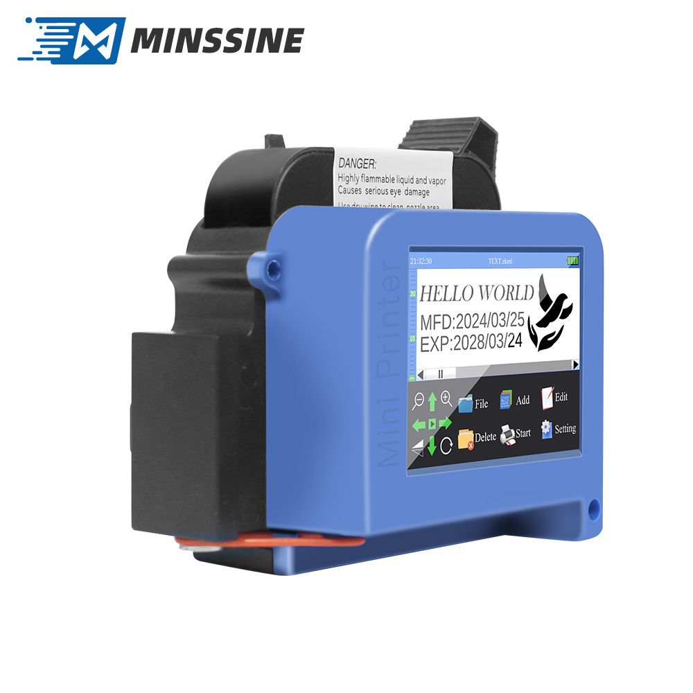 MS-25 2.8 inch screen One inch Mini handheld printer